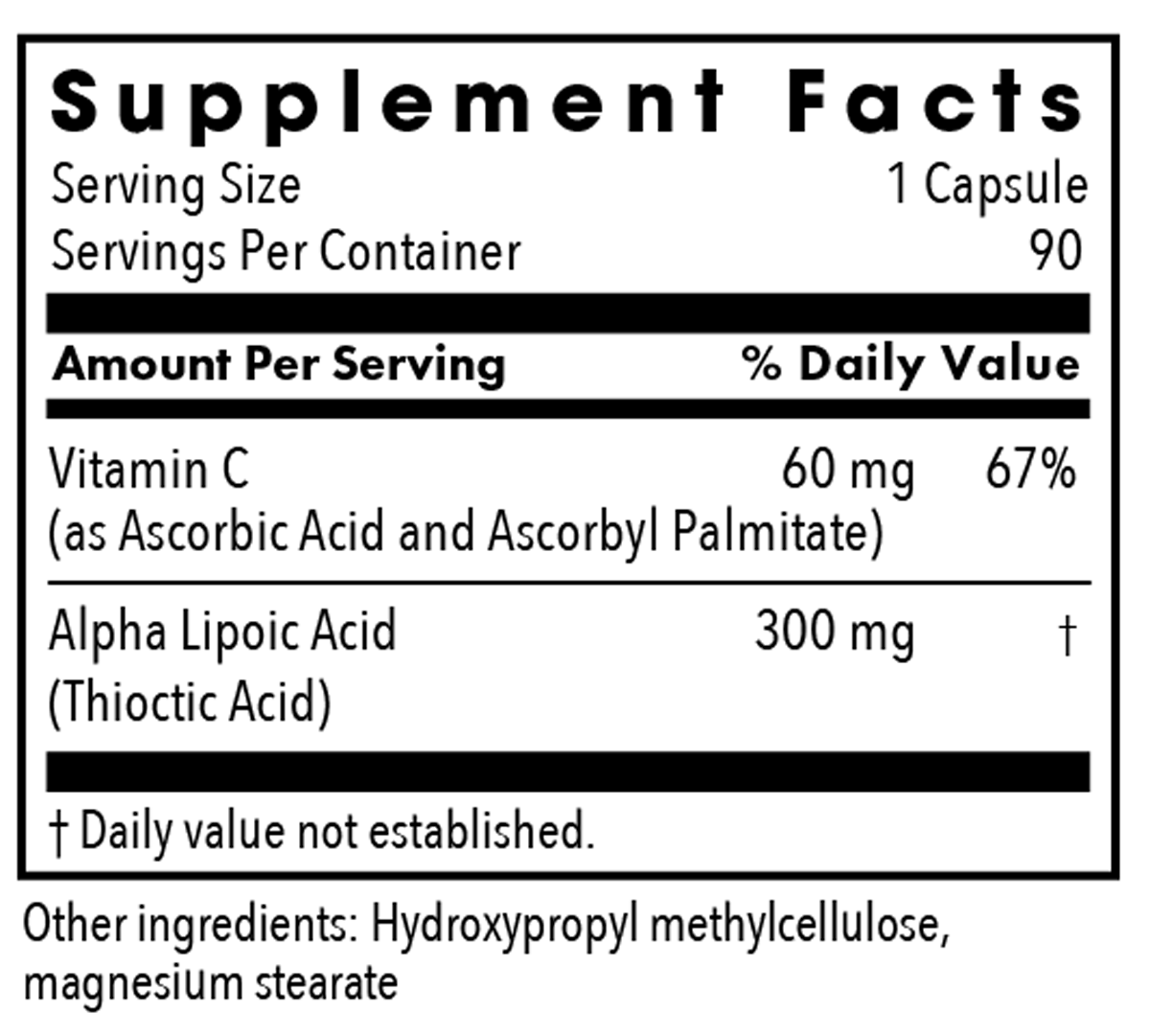 Alpha Lipoic Acid