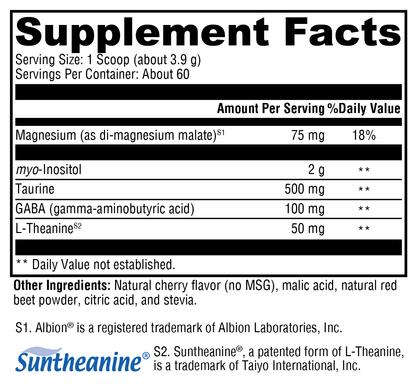 RelaxMax® Cherry 60 Servings